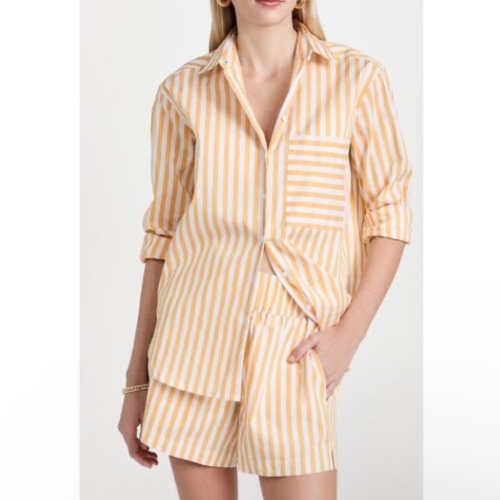 AYR Deep End Buttondown Yellow Stripe Shirt
Size XS - Picture 2 of 10